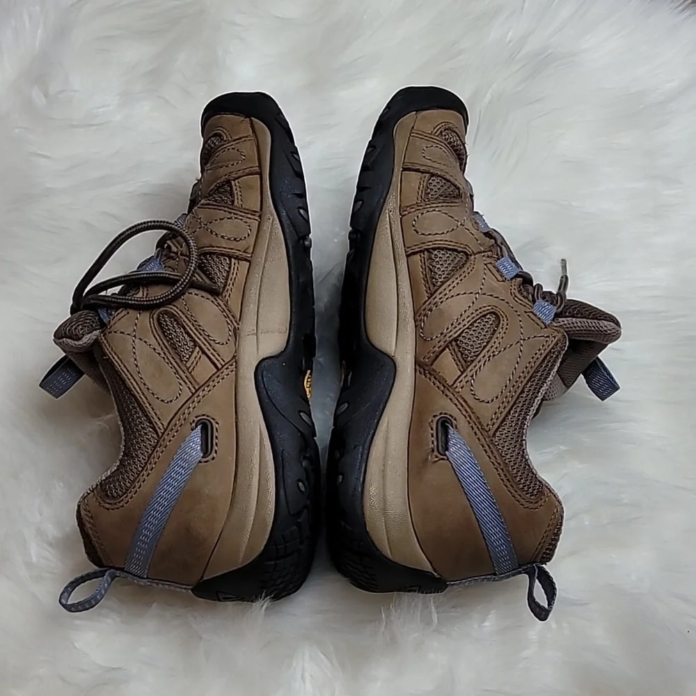 Keen Women’s Hiking Shoes Size 6.5 Brown Trail Outdoor Walking Sneakers